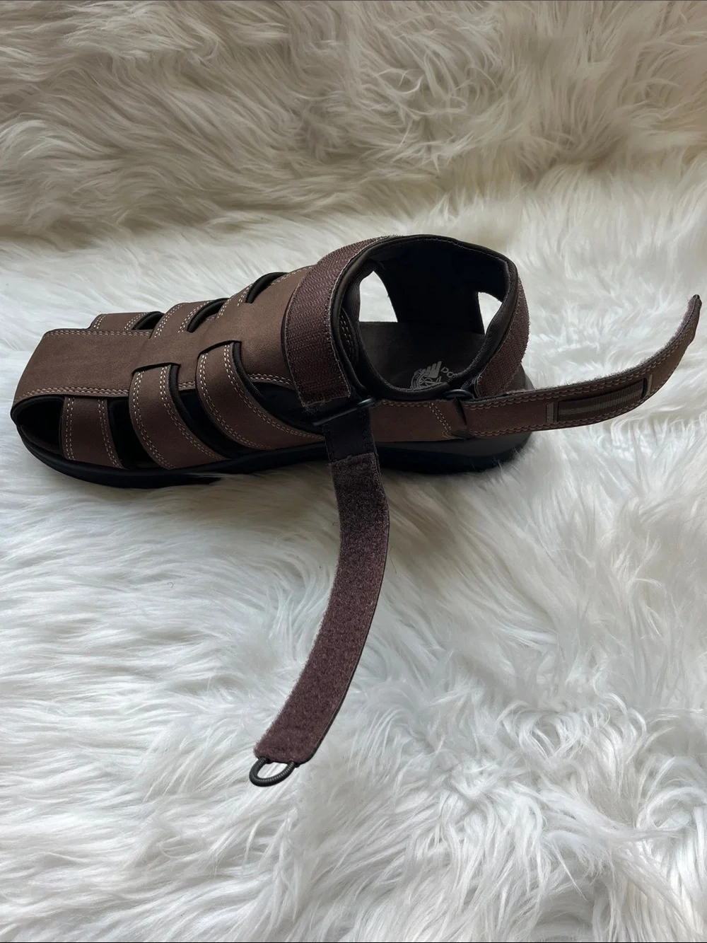 🆕 Dockers Men’s Sandals Byrd Outdoor Sport Fisherman Size 10W Dark Tan